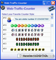 Web-Traffic-Counter screenshot